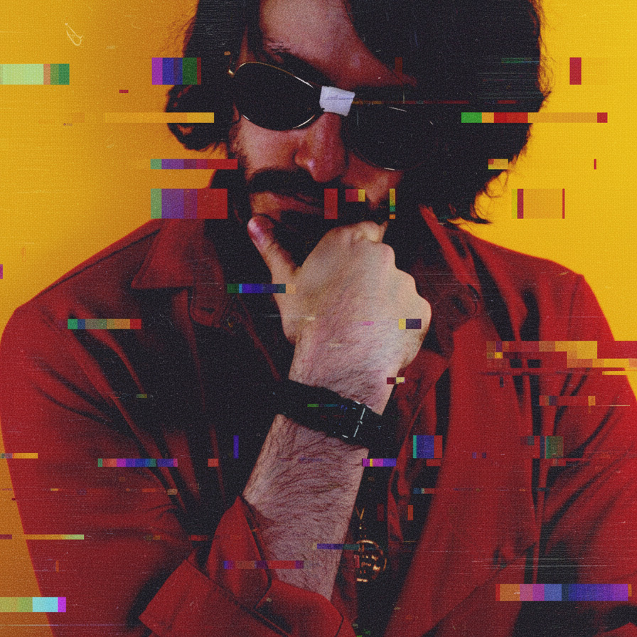 Glitchy RapBotRito art